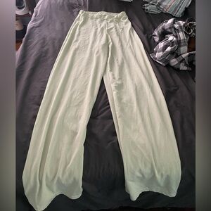 Green Flowy Pants